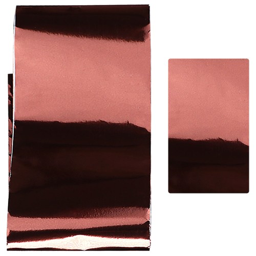 Komilfo foil casting, copper, glossy