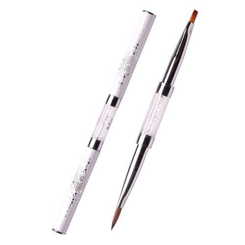 Komilfo Double Acrylic 6 (Kolinsky)/Gel flat 6 (Nylon) Komilfo Double Acrylic 6 (Kolinsky)/Gel flat 6 (Nylon)