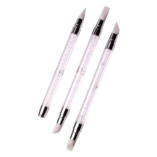 Komilfo Silicone Brush Set, 3 pcs Komilfo Silicone Brush Set, 3 pcs