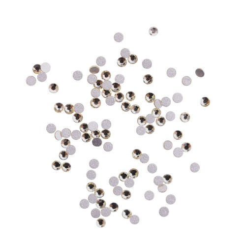 Komilfo crystals (pack of 100), Jonquil, size 3 Komilfo crystals (pack of 100), Jonquil, size 3