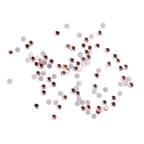 Komilfo rhinestones (pack of 100), Light Peach, size 3 Komilfo rhinestones (pack of 100), Light Peach, size 3