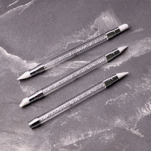 Komilfo Silicone Brush Set, 3 pcs