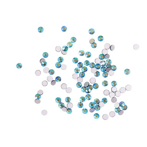 Komilfo rhinestones (pack of 100), Montana AB, size 5 Komilfo rhinestones (pack of 100), Montana AB, size 5