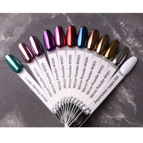 Komilfo Mirror Powder №008, violet, 0.5 g