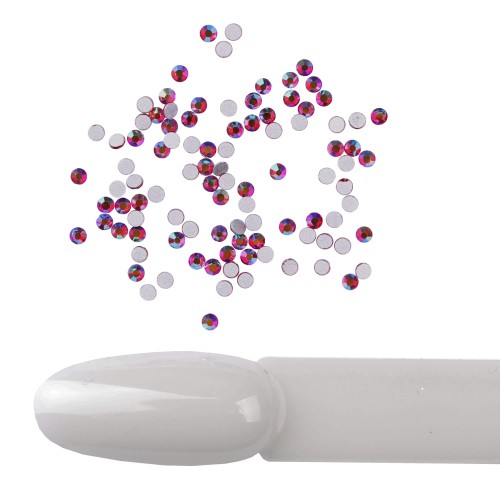 Komilfo rhinestones (pack of 100), Dk.siam AB, size 4