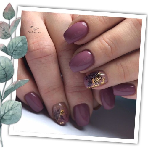 Гель-лак Komilfo Deluxe Series №D063 (холодная светлая марсала, эмаль), 8 мл