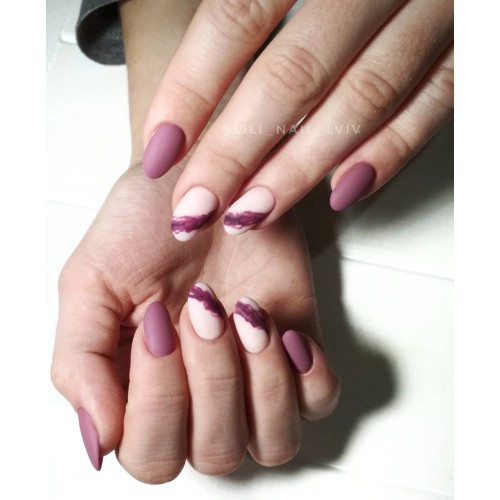 Гель-лак Komilfo Deluxe Series №D063 (холодная светлая марсала, эмаль), 8 мл