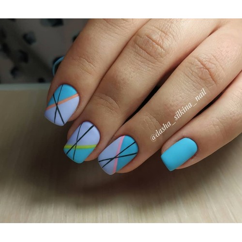 Гель-лак Komilfo Deluxe Series №D133 (голубой, эмаль), 8 мл