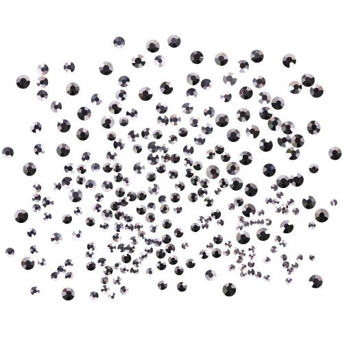 Komilfo rhinestones Silver, mix size (1400 pcs per pack) Komilfo rhinestones Silver, mix size (1400 pcs per pack)