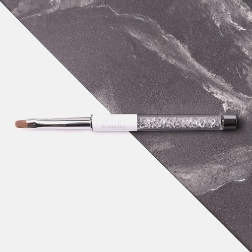 Komilfo Gel oval 6 brush (Kolinsky)