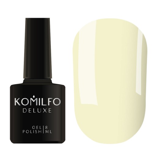 Gel Polish Komilfo Deluxe Series D287 (ivory, enamel), 8 ml Gel Polish Komilfo Deluxe Series D287 (ivory, enamel), 8 ml