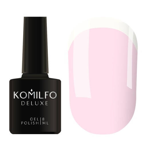 Гель-лак Komilfo French Collection №F002 (нежно-розовый, эмаль, для френча), 8 мл Гель-лак Komilfo French Collection №F002 (нежно-розовый, эмаль, для френча), 8 мл
