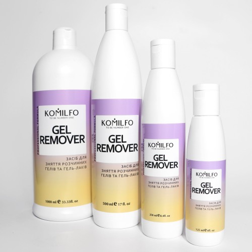 Komilfo Gel Remover – soak off gel and gel polish remover, 1000 ml