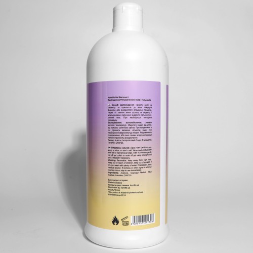 Komilfo Gel Remover – soak off gel and gel polish remover, 1000 ml