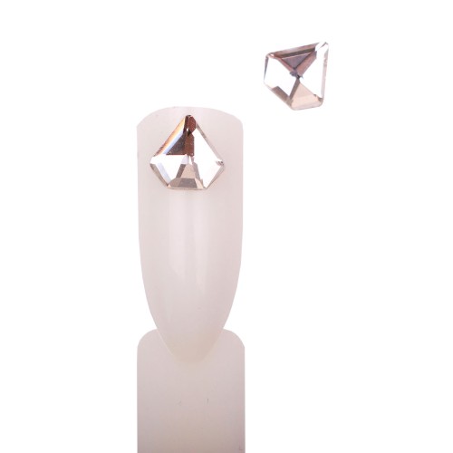 Komilfo Stones Diamond P14 (7×7 mm) Crystal, 2 pieces