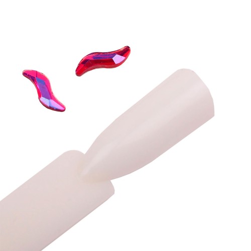 Komilfo Stones S (2×9 mm) Red AB, 2 pieces