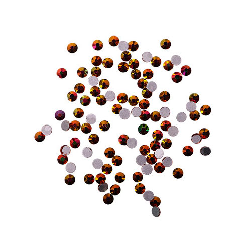 Komilfo rhinestones Rainbow Gold, size 10 (100 pcs per pack) Komilfo rhinestones Rainbow Gold, size 10 (100 pcs per pack)