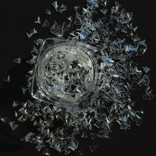 Komilfo 3D Dragon Scale №051, triangle, unicorn 3, 1 g