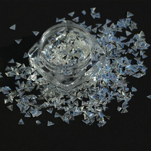 Komilfo 3D Dragon Scale №051, triangle, unicorn 3, 1 g