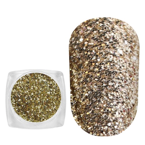 Komilfo spangles 105F, size 0.3 mm, (white gold) E, 2.5 g Komilfo spangles 105F, size 0.3 mm, (white gold) E, 2.5 g