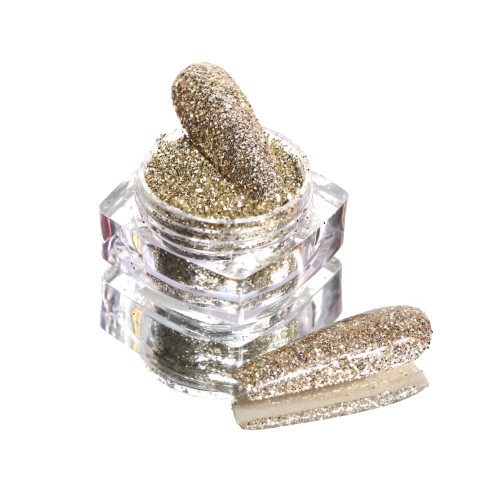 Komilfo spangles 105F, size 0.3 mm, (white gold) E, 2.5 g