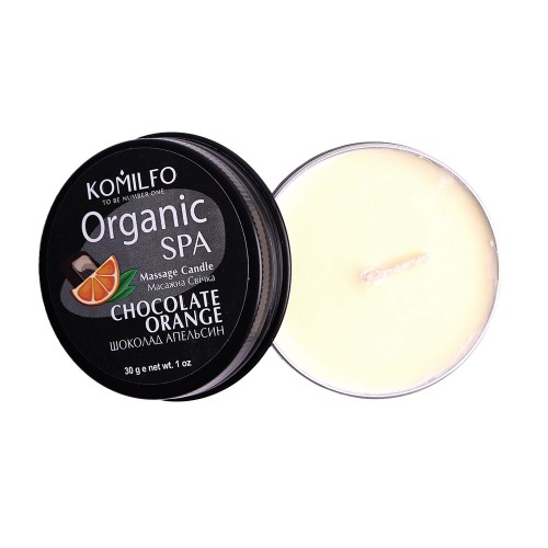 Komilfo Massage Candle – Chocolate Orange, 30 g
