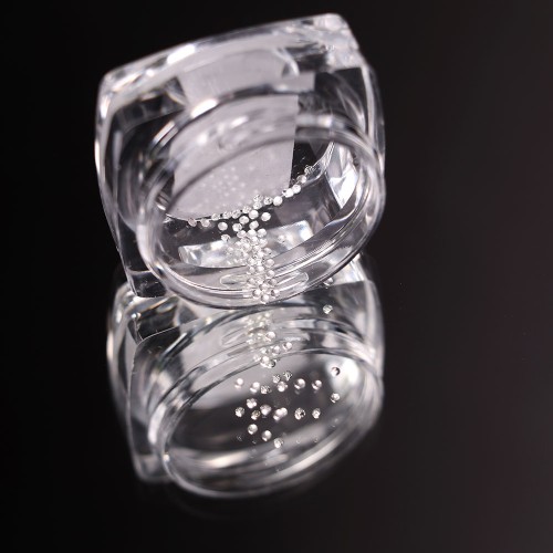 Komilfo rivets small circle 1.2 mm, silver, 50 pcs