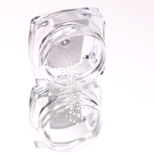 Komilfo rivets small circle 1.2 mm, silver, 50 pcs