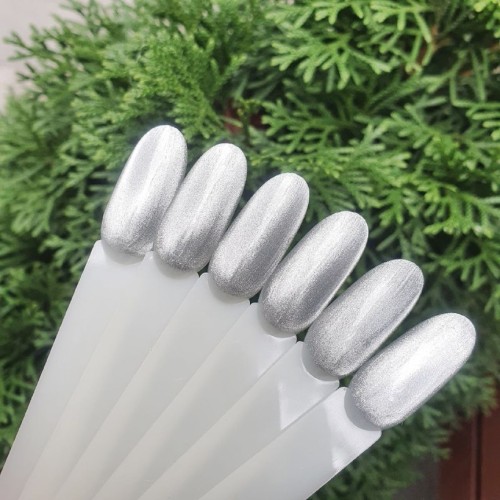 Gel Polish Komilfo 9D Cat’s eye Silver, 8 ml