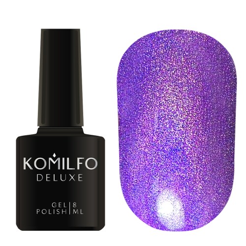 Gel Polish Komilfo Holographic 008 (blue), 8 ml Gel Polish Komilfo Holographic 008 (blue), 8 ml