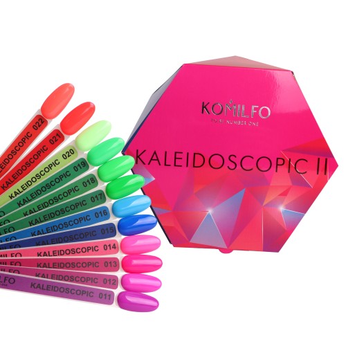 Komilfo Kaleidoscopic Collection II – set of gel polishes Komilfo Kaleidoscopic Collection II – set of gel polishes