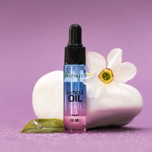 Komilfo cuticle oil with dropper “Vanilla aroma”, 10 ml