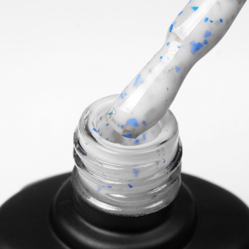 Komilfo Potal Base P009 (milky with blue and gold potal), 8 ml