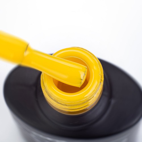 Гель-лак Komilfo Deluxe Series №D164 (ярко-желтый, эмаль), 8 мл