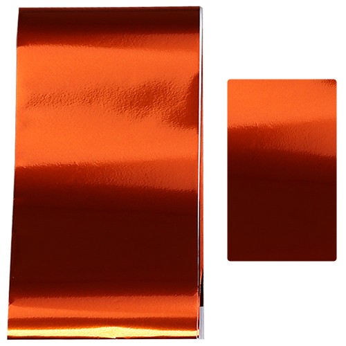 Komilfo foil casting, orange, glossy