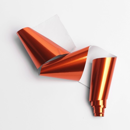 Komilfo foil casting, orange, glossy