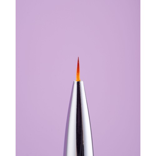 Komilfo Double Gel flat 4 (Nylon)/Liner 5 (Nylon) brush