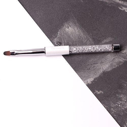 Komilfo Gel oval 6 brush (Nylon)