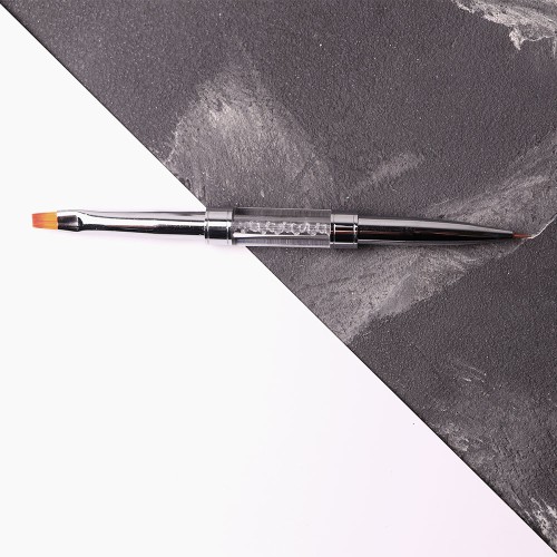 Komilfo Double Gel flat 4 (Nylon)/Liner 5 (Nylon) brush