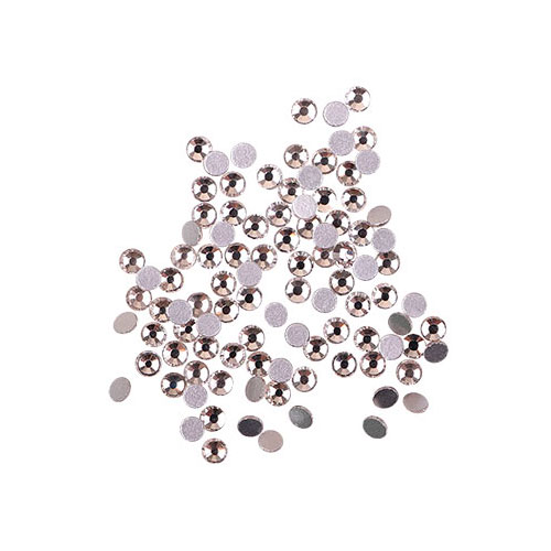 Komilfo rhinestones, Crystal, size 6 (100 pcs per pack) Komilfo rhinestones, Crystal, size 6 (100 pcs per pack)
