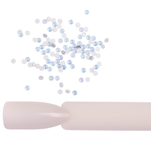 Komilfo Rhinestones, Blue Opal, Size 5 (100 pcs per pack)