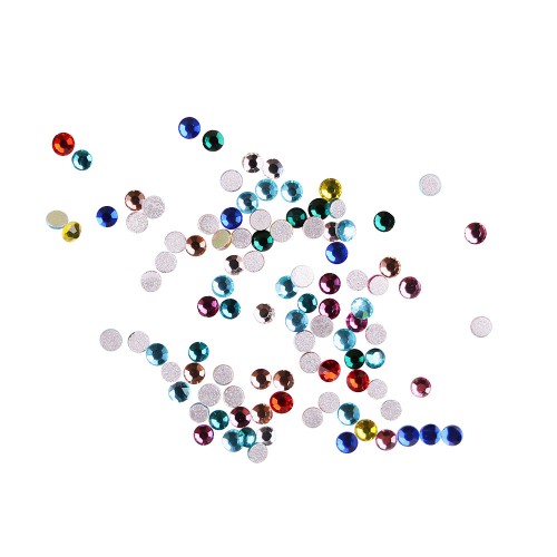 Komilfo rhinestones mix (pack of 100), multicolored, size 3 Komilfo rhinestones mix (pack of 100), multicolored, size 3