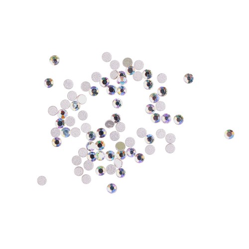 Komilfo crystals (pack of 100), Jonquil AB, size 3 Komilfo crystals (pack of 100), Jonquil AB, size 3