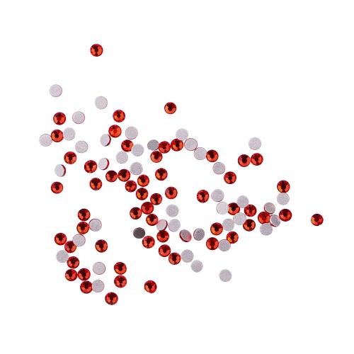 Komilfo rhinestones (pack of 100), Siam, size 3 Komilfo rhinestones (pack of 100), Siam, size 3