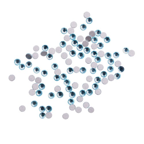 Komilfo Aquamarine rhinestones, size 5 (pack of 100) Komilfo Aquamarine rhinestones, size 5 (pack of 100)