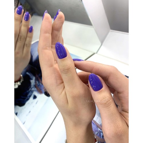 Гель-лак Komilfo Deluxe Series №D124 (приглушенный синий, эмаль), 8 мл