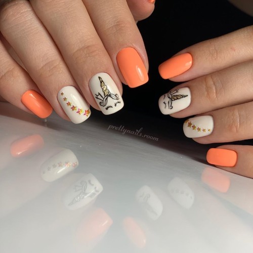 Гель-лак Komilfo Deluxe Series №D258 (персиковый, неоновый, эмаль), 8 мл