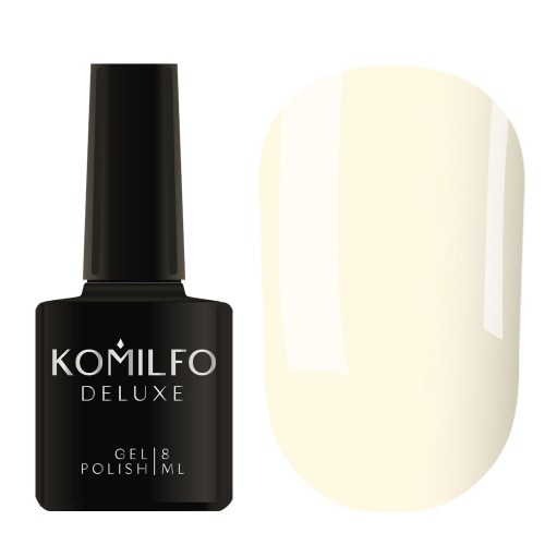 Gel Polish Komilfo Deluxe Series D288 (pale light purple, enamel), 8 ml Gel Polish Komilfo Deluxe Series D288 (pale light purple, enamel), 8 ml