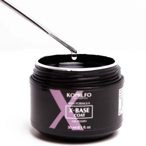 Komilfo X-Base Coat – gel polish base, 30 ml (without brush)