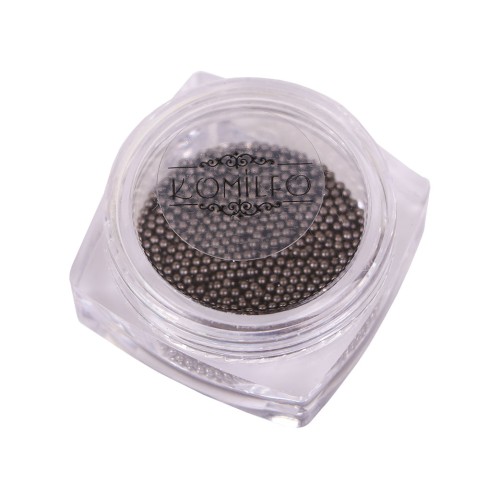 Komilfo broths (metal) black nickel, 1 mm, 6 grams